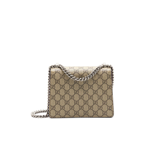 GUCCI DIONYSUS GG SUPREME MINI BAG RED