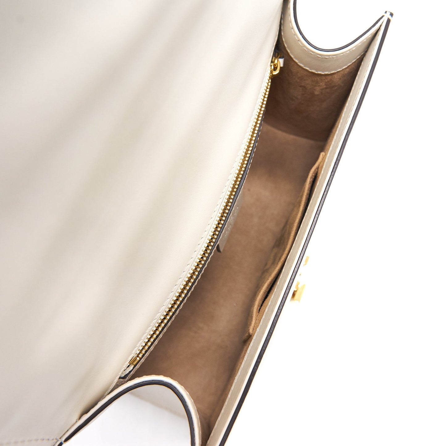 GUCCI SYLVIE SMALL SHOULDER BAG WHITE