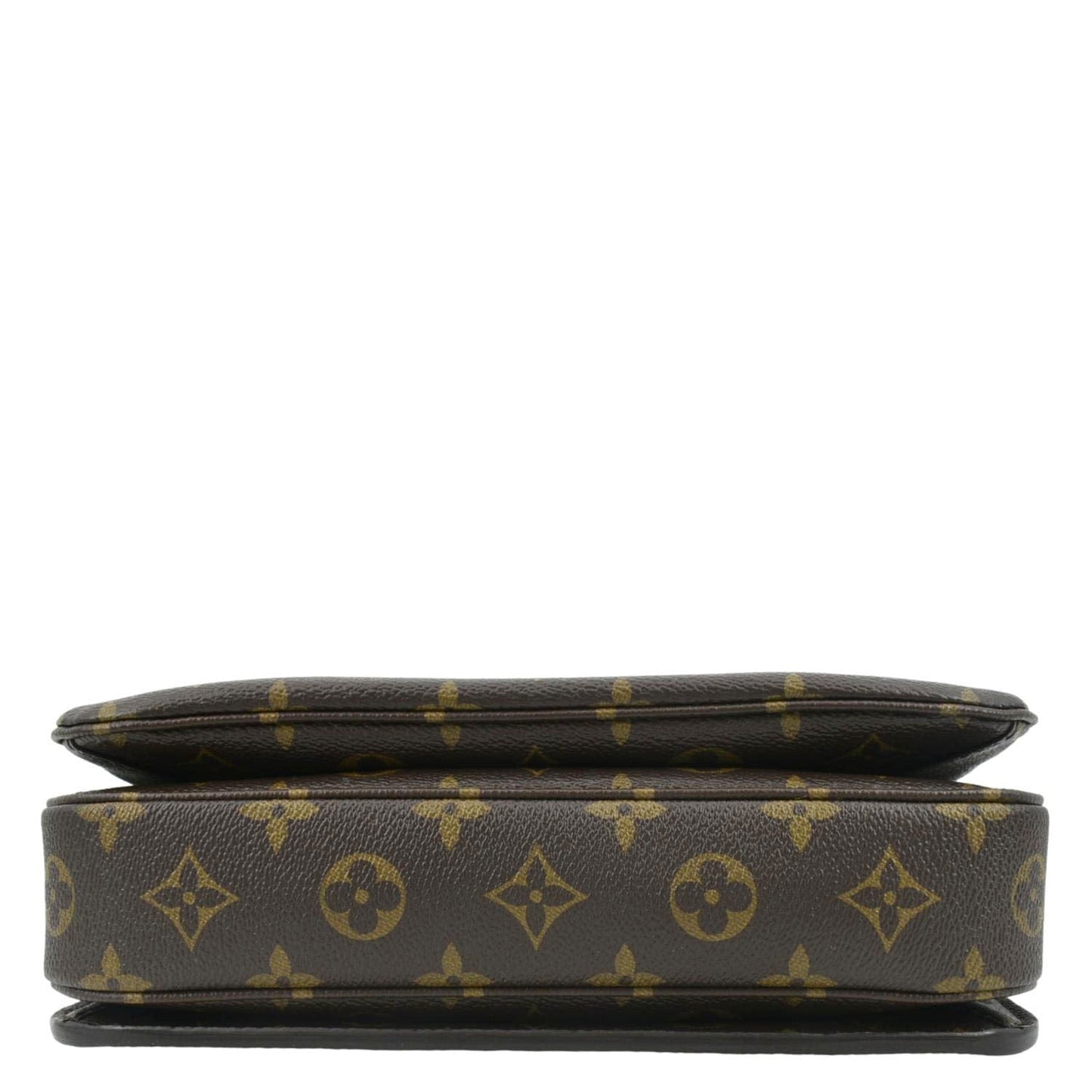 LOUIS VUITTON Metis Pochette Monogram Canvas Crossbody Bag Brown