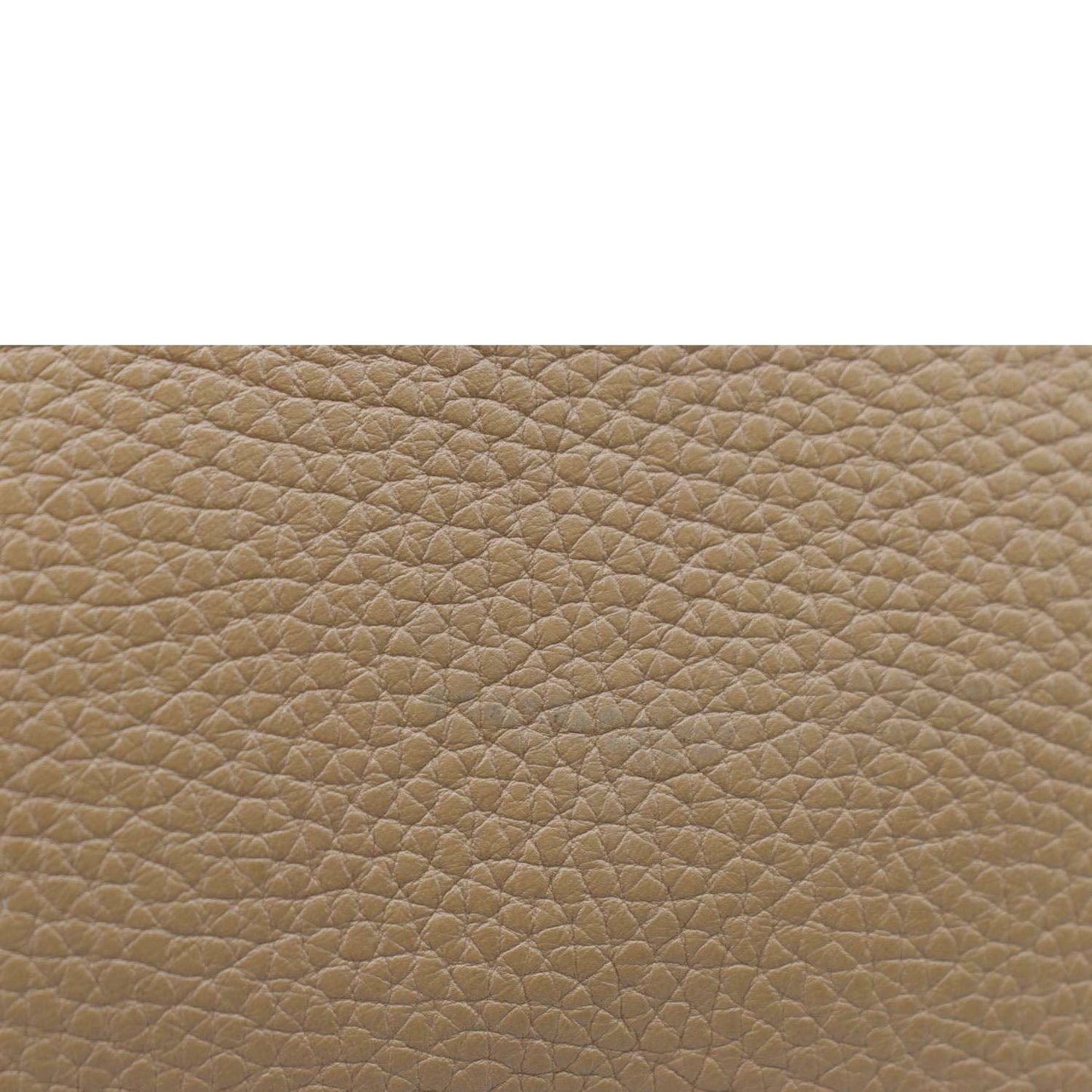GUCCI Soho Large Pebbled Leather Hobo Shoulder Bag Tan 536194