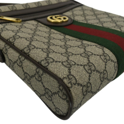 GUCCI Ophidia Small GG Canvas Messenger Bag Beige 547926