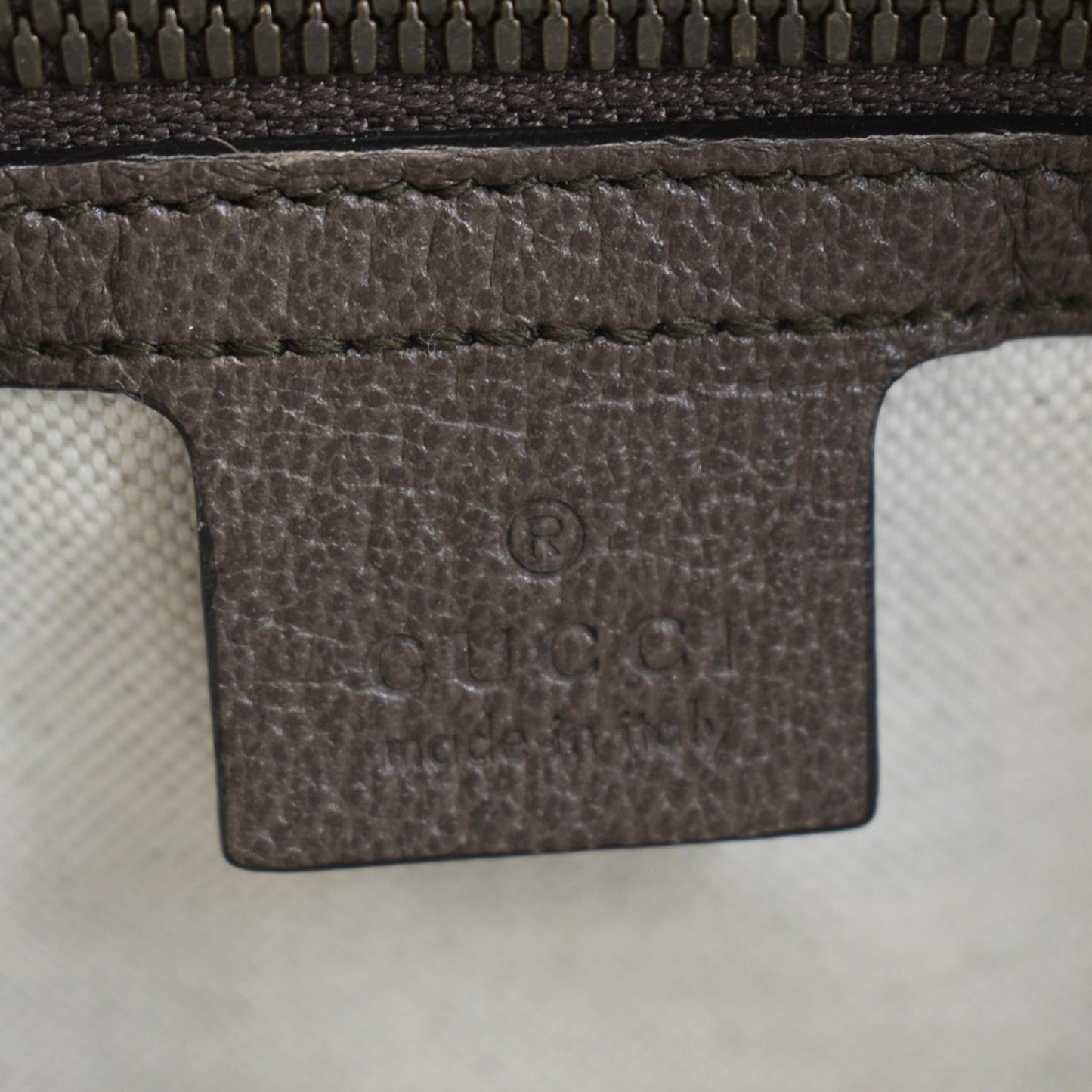 GUCCI Ophidia Small GG Canvas Messenger Bag Beige 547926