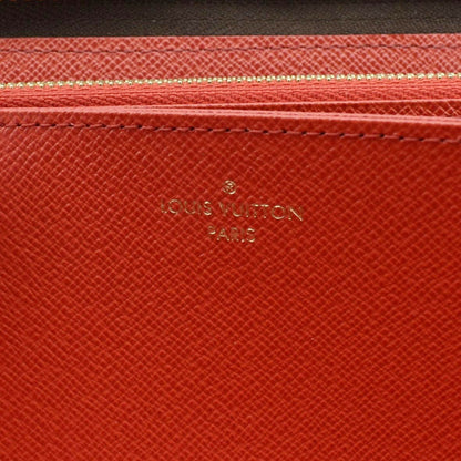 LOUIS VUITTON Monogram Canvas Zippy Wallet Brown