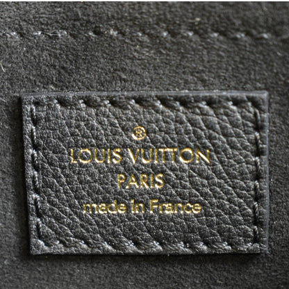 LOUIS VUITTON Mylockme Calf Leather Chain Shoulder Bag Creme