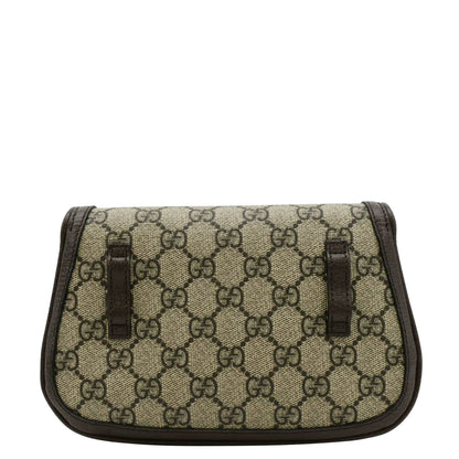 GUCCI Mini Blondie GG Supreme Canvas Belt Bag Beige 703807