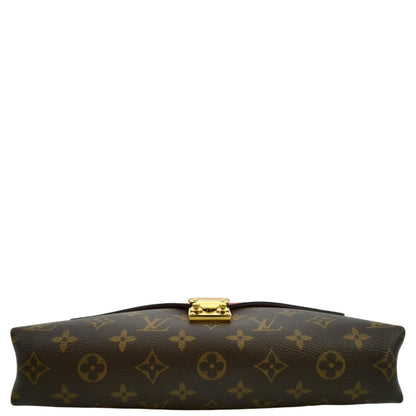 LOUIS VUITTON Pallas Chain Monogram Canvas Crossbody Bag Cherry