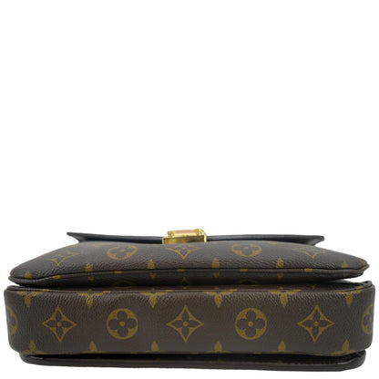 LOUIS VUITTON  Metis Pochette Monogram Canvas Crossbody Bag Brown