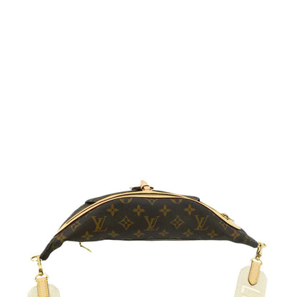 LOUIS VUITTON High Rise Monogram Canvas Bumbag Brown
