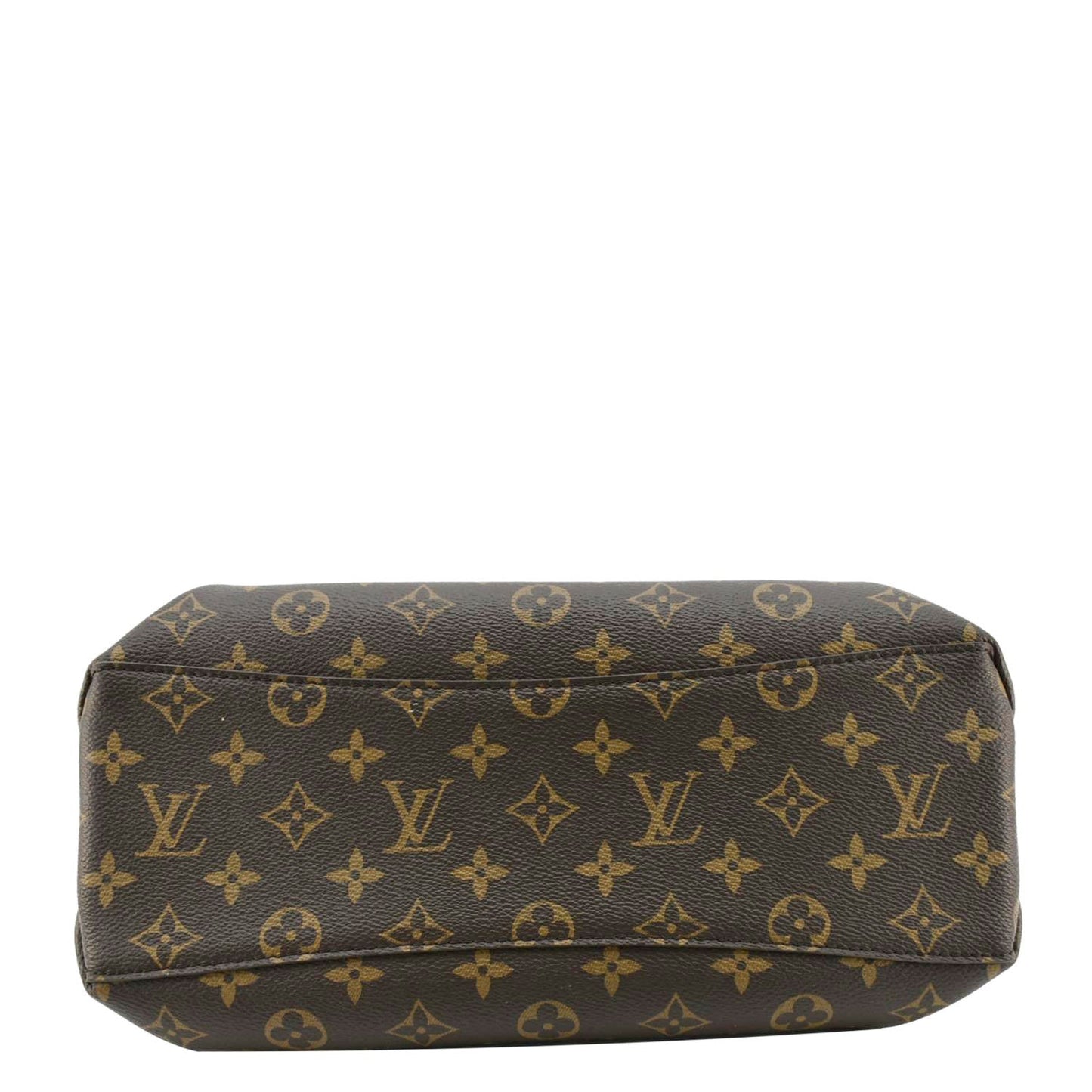 LOUIS VUITTON Rivoli PM Monogram Canvas Satchel Bag Brown