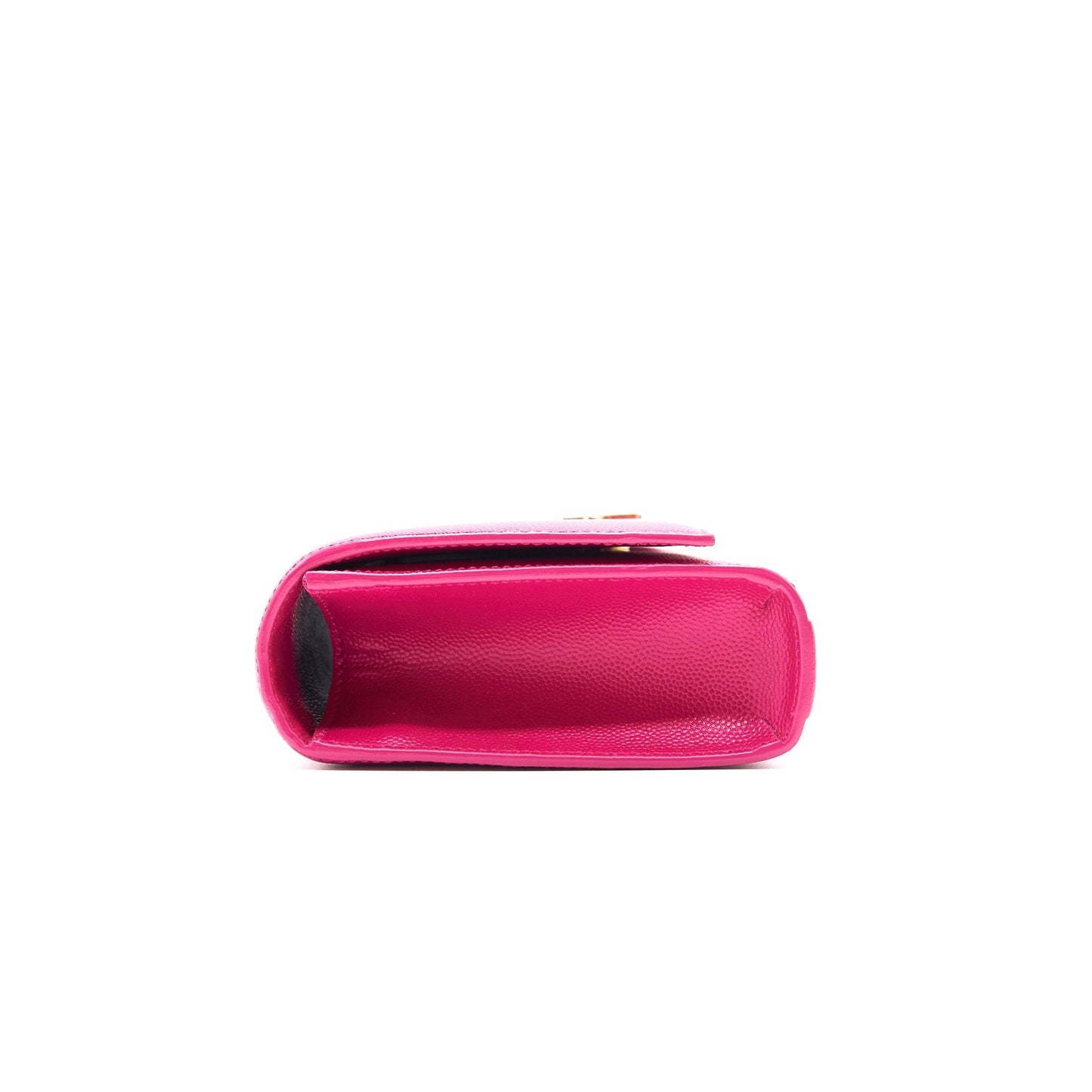 YSL / Saint Laurent Clutch Pink with GHW