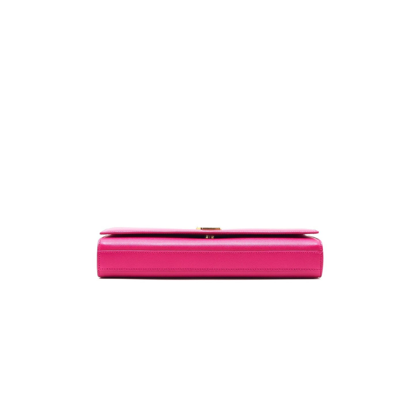 YSL / Saint Laurent Clutch Pink with GHW