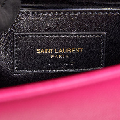 YSL / Saint Laurent Clutch Pink with GHW
