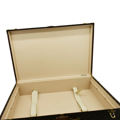 LOUIS VUITTON Bisten 75 Vintage Monogram Canvas Travel Suitcase Bag Brown