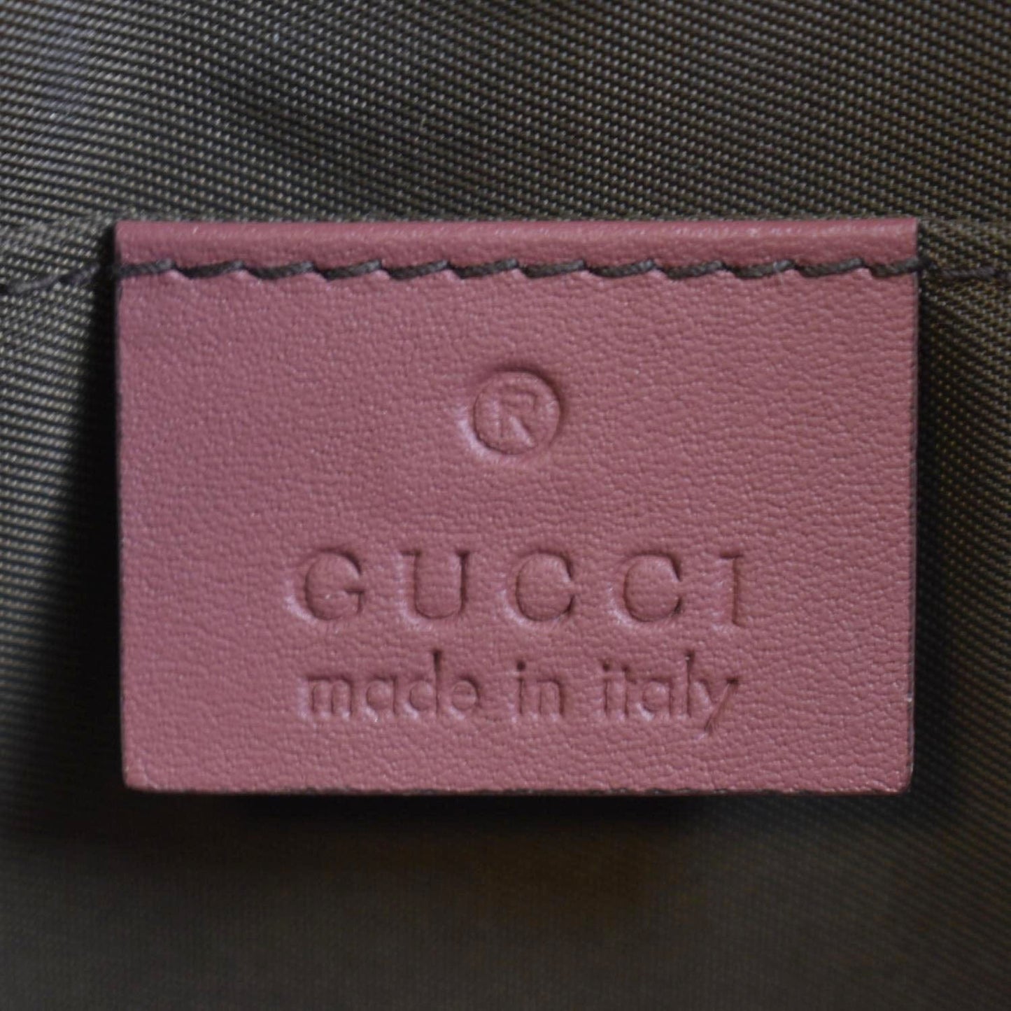 GUCCI GG Supreme Monogram Blooms Large Cosmetic Case Dry Rose 430268