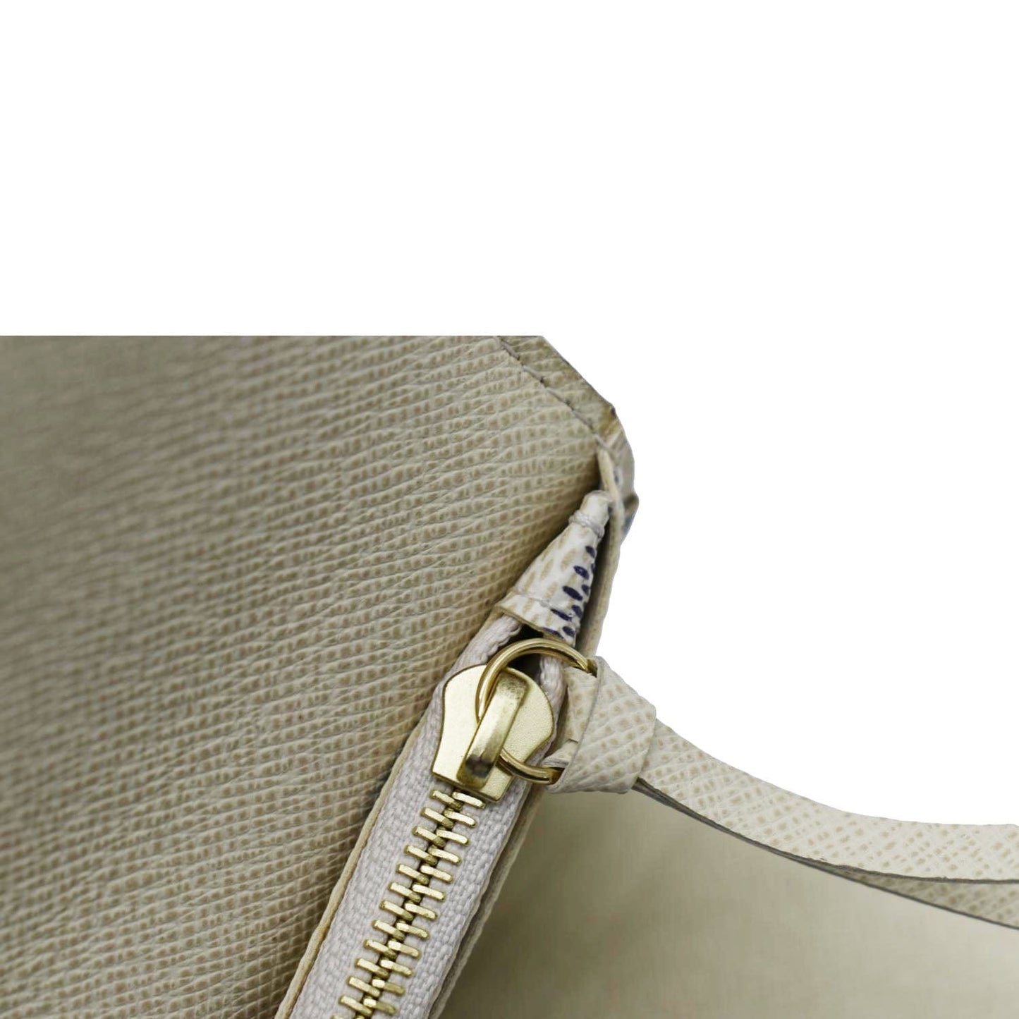LOUIS VUITTON Josephine  Damier Azur Wallet White