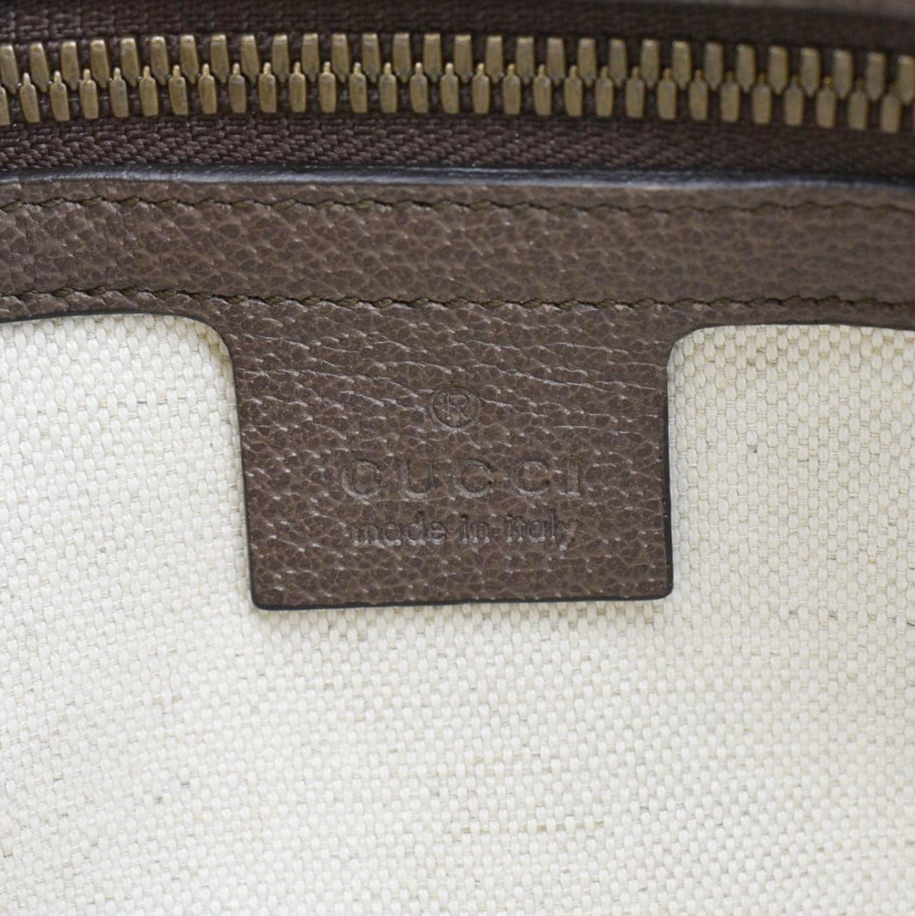 GUCCI Ophidia GG Supreme Canvas Belt Bag Beige 574796