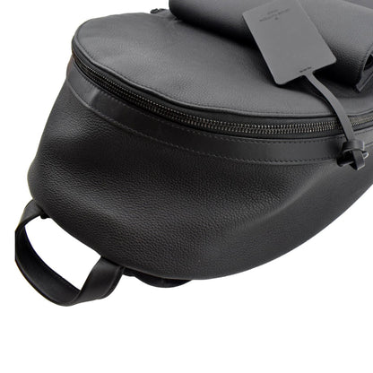 LOUIS VUITTON Takeoff Aerogram Grained Calf Leather Backpack Black