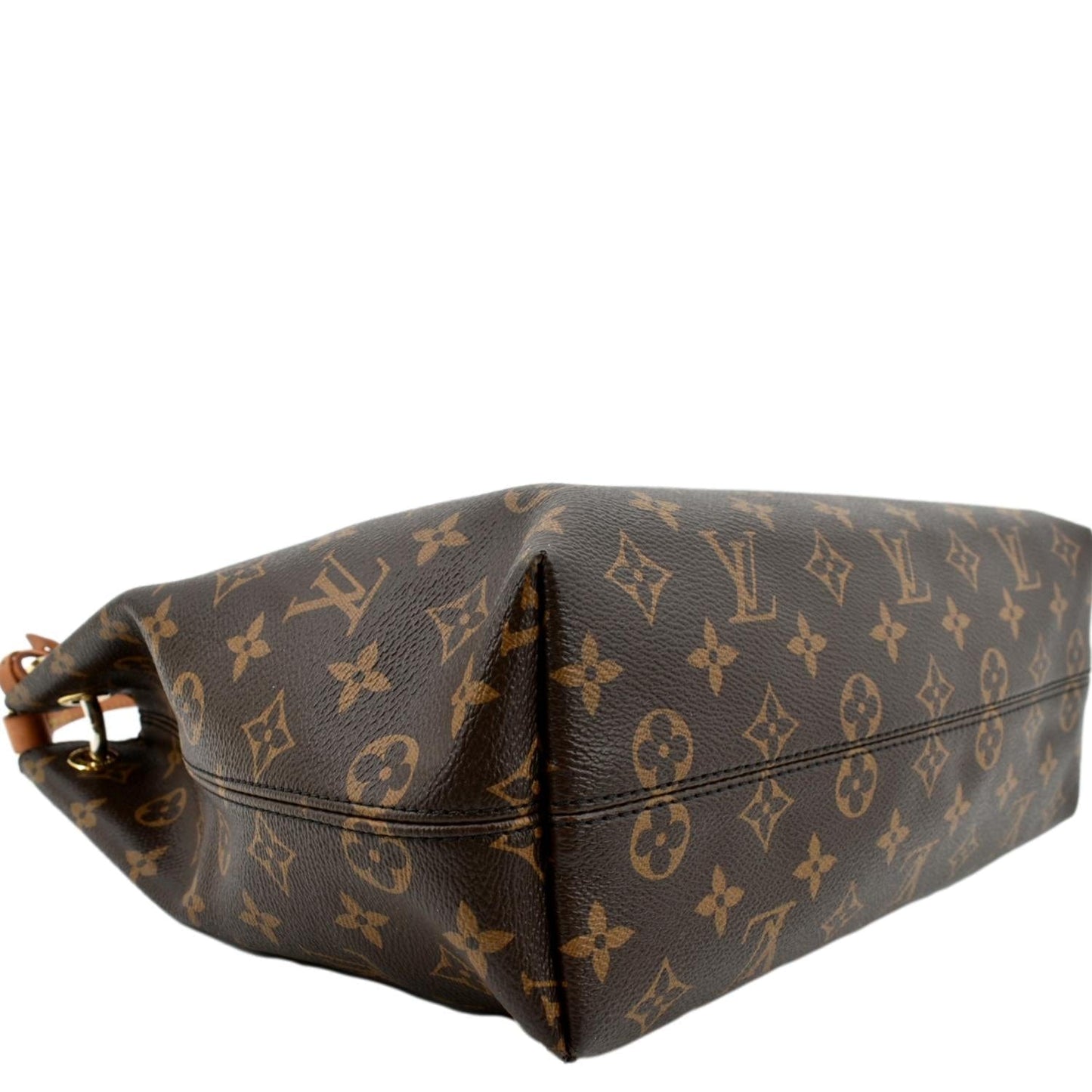 LOUIS VUITTON Graceful PM Monogram Canvas Shoulder Bag Brown