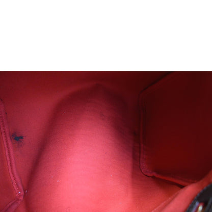 LOUIS VUITTON Speedy 25 Damier Ebene Satchel Bag Brown