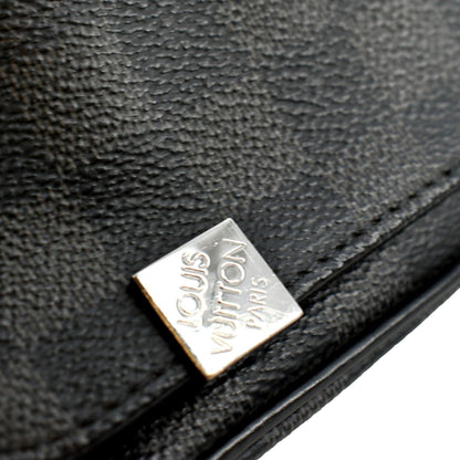 LOUIS VUITTON District PM Damier Graphite Messenger Bag Black