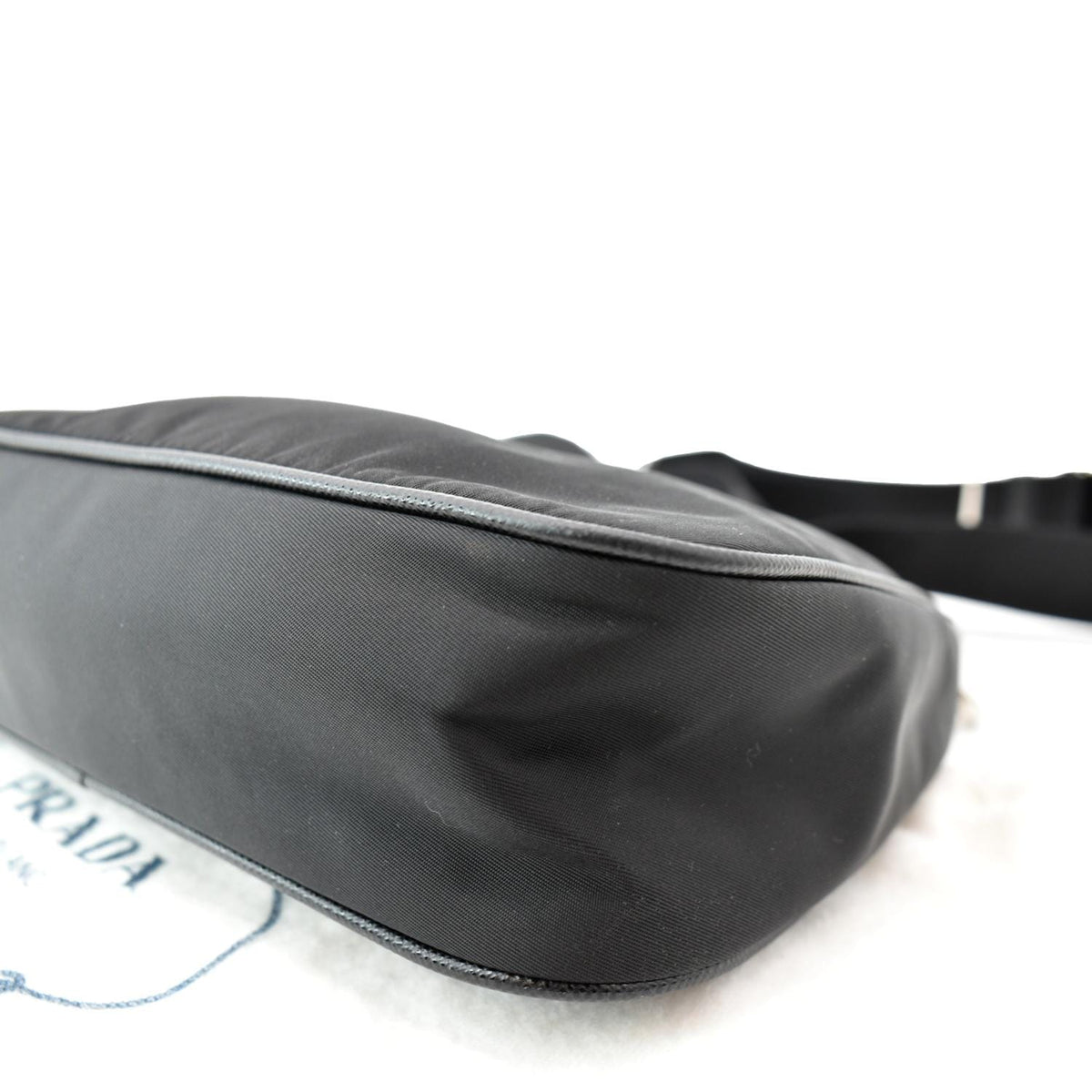 PRADA Re-Edition 2005 Nylon Shoulder Bag Black