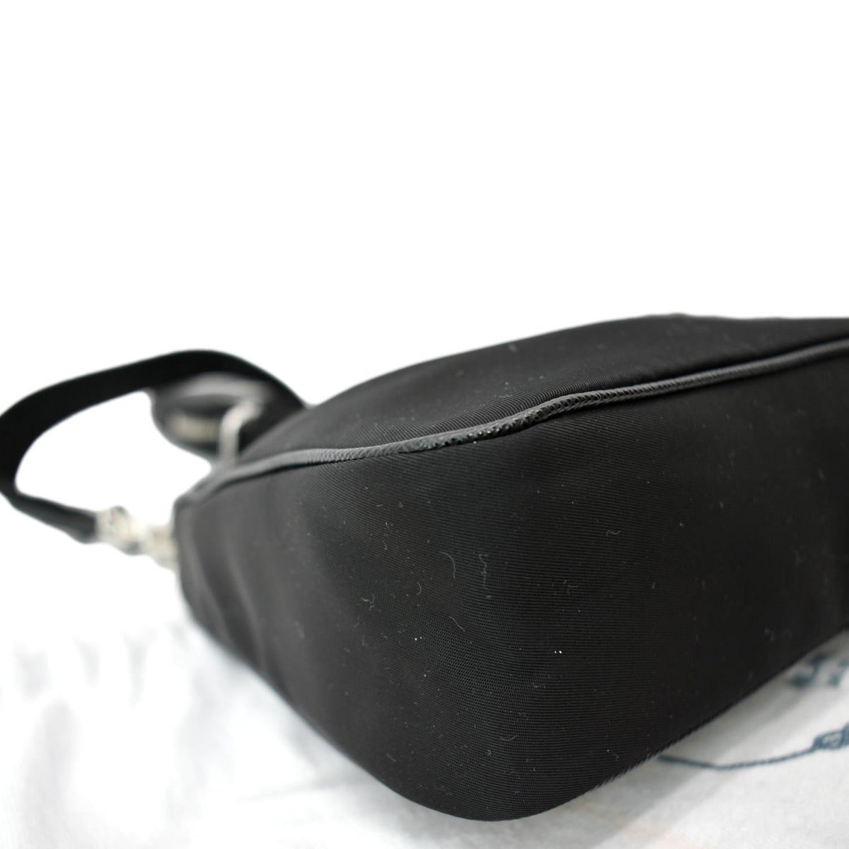 PRADA Re-Edition 2005 Nylon Shoulder Bag Black