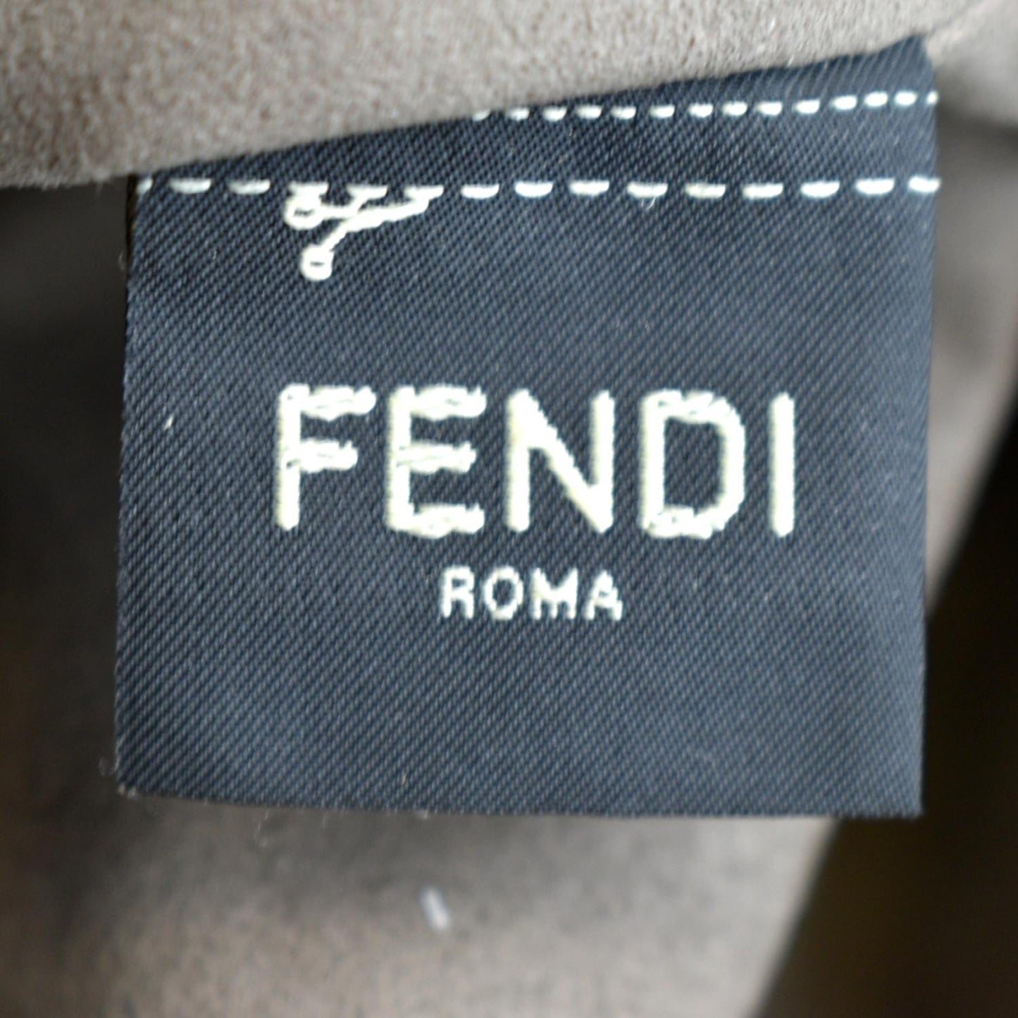 FENDI Mon Tresor Drawstring FF Canvas Bucket Bag Multicolor