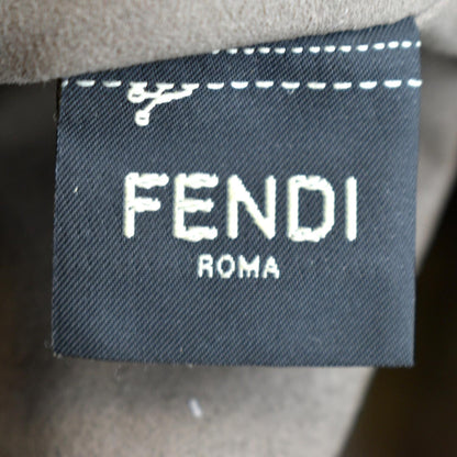 FENDI Mon Tresor Drawstring FF Canvas Bucket Bag Multicolor