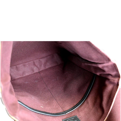 LOUIS VUITTON Bass MM Monogram Macassar Canvas Messenger Bag Brown