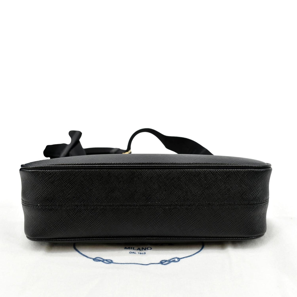 PRADA Re-Edition 2005 Saffiano Leather Shoulder Bag Black