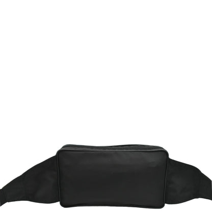 PRADA Re-Nylon Leather Belt Bag Black