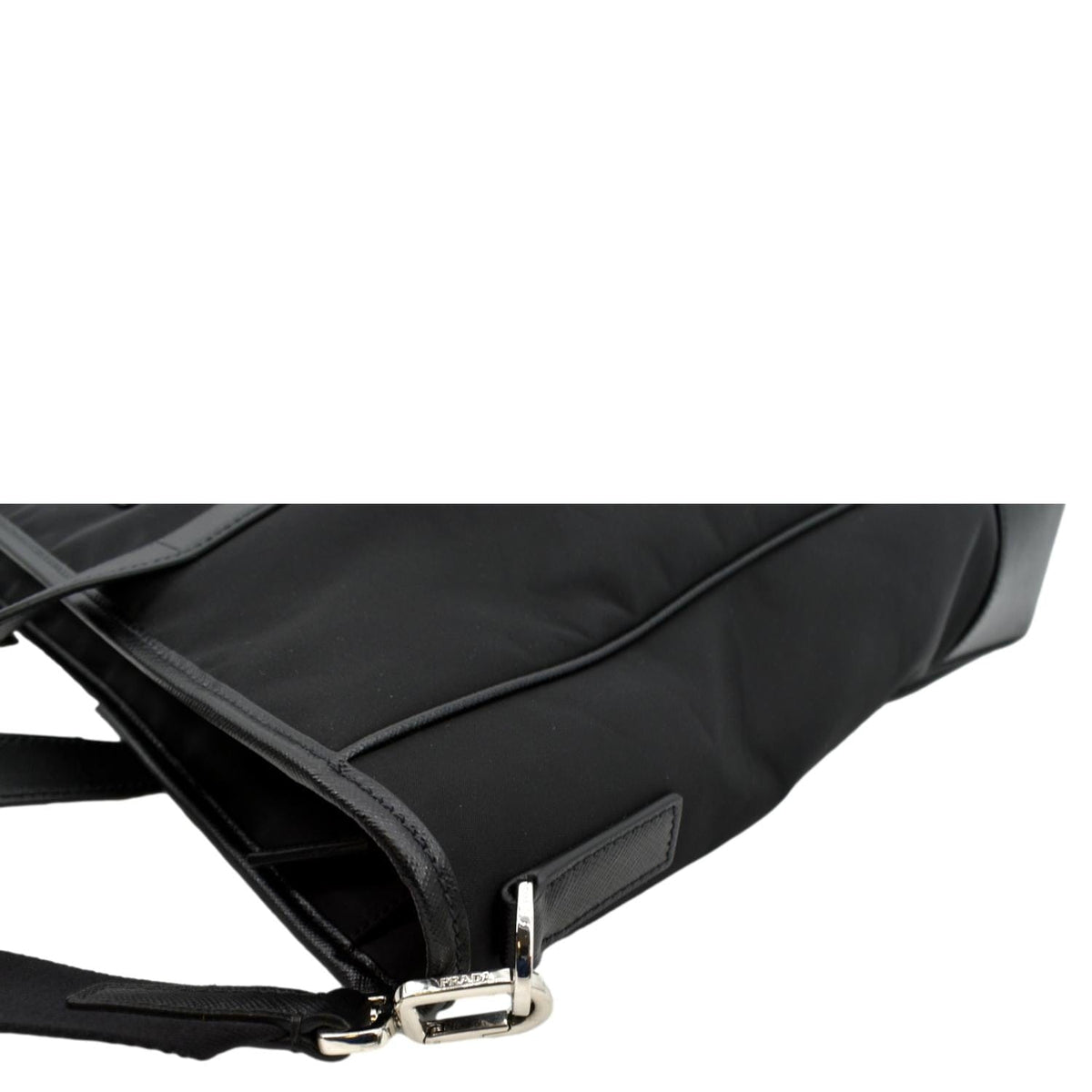 PRADA Re-nylon Core Tote Bag Black