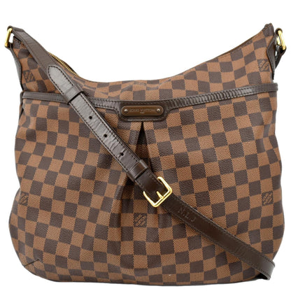 LOUIS VUITTON Bloomsbury GM Damier Ebene Shoulder Crossbody Bag Brown