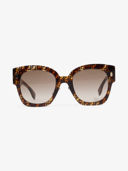 Fendi Roma Square Sunglasses Tortoise  Acetate 150mm