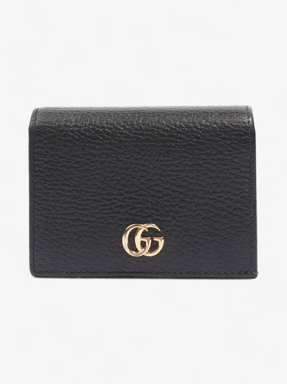 Gucci GG Marmont Card Holder Black Leather