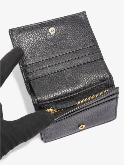 Gucci GG Marmont Card Holder Black Leather