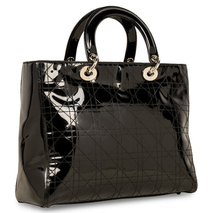 Christian Dior Lady Dior - Large - Patent