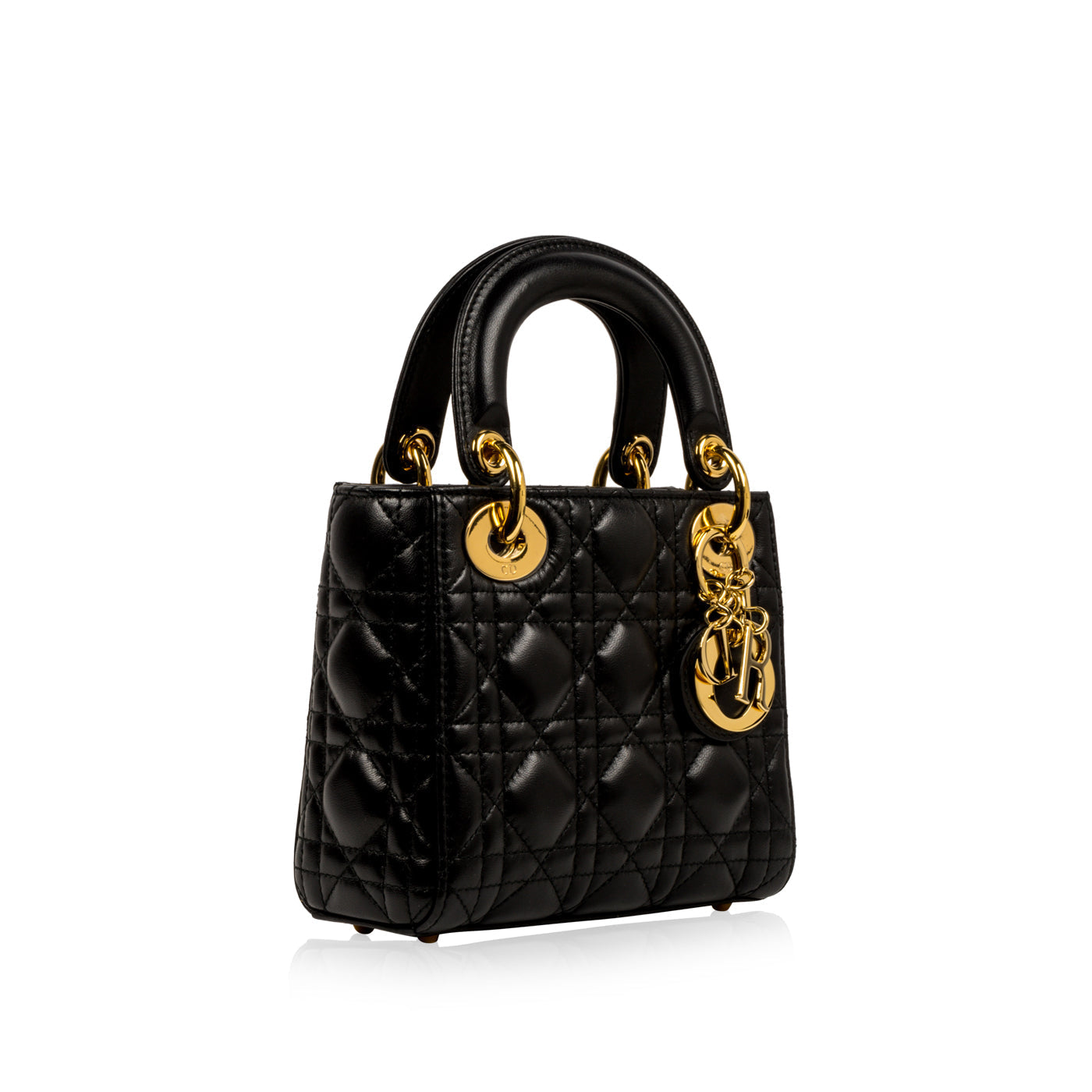 Lady Dior - Mini - Black Lambskin
