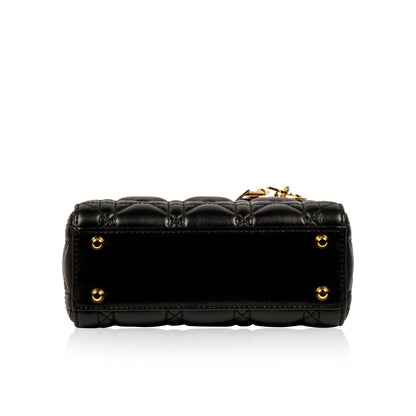 Lady Dior - Mini - Black Lambskin