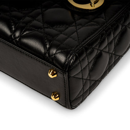 Lady Dior - Mini - Black Lambskin