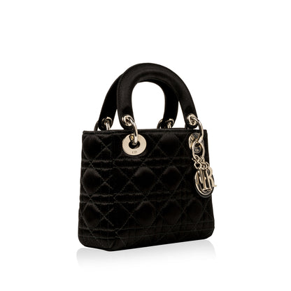 Lady Dior - Mini - Satin Black