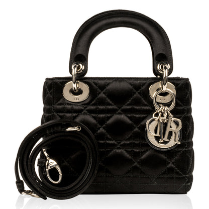 Christian Dior Lady Dior - Mini - Satin Black
