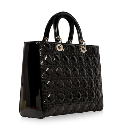 Christian Dior Lady Dior Leather - Patent