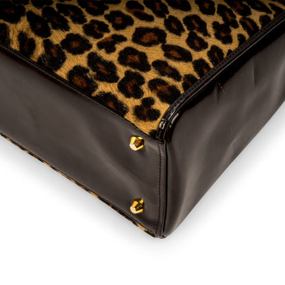 Christian Dior Lady Dior Medium - Leopard Fur