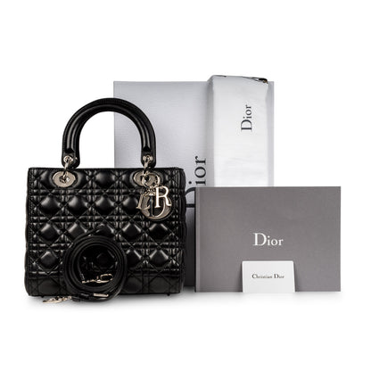 Christian Dior Lady Dior - Medium - SHW