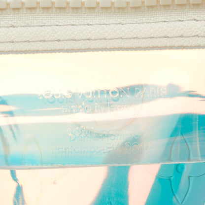 LOUIS VUITTON Monogram Prism Keepall Bandouliere 50 Travel Bag