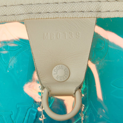 LOUIS VUITTON Monogram Prism Keepall Bandouliere 50 Travel Bag