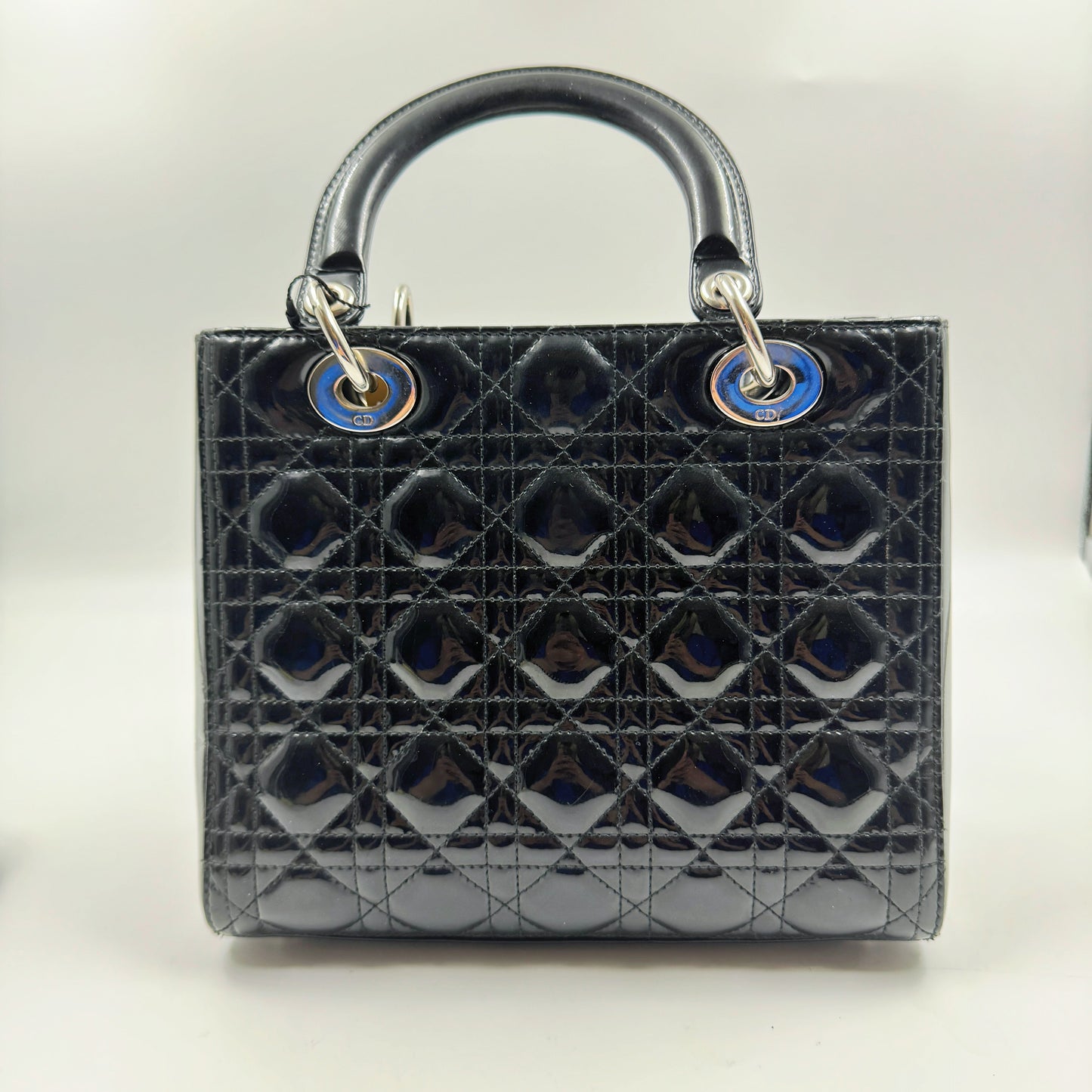 Christian Dior LadyDior Medium Patent leather Bag TWS