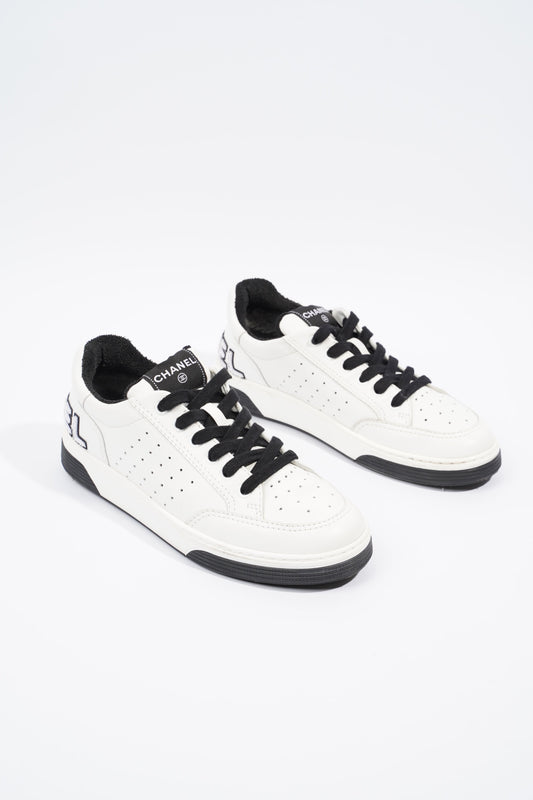 Chanel Chanel Logo White EU 39.5 UK 6.5