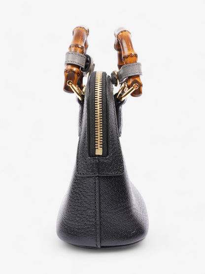 Gucci Diana Bamboo Black / Brown Leather Mini